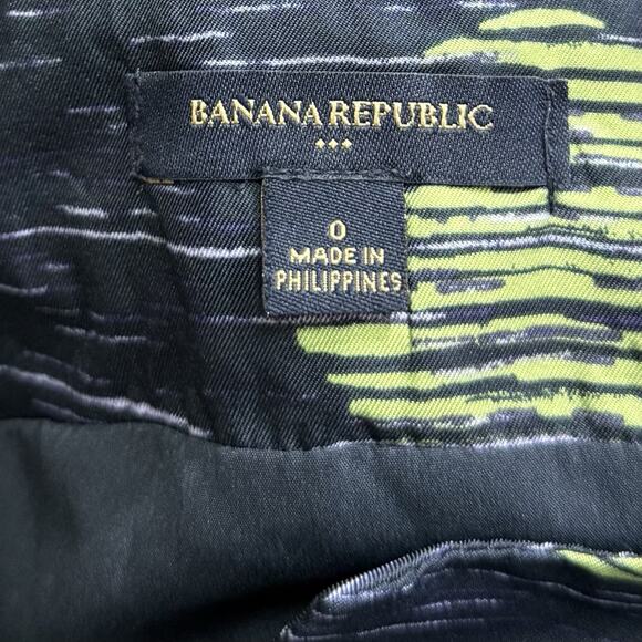 Banana Republic Dress Women's 0 Multicolor Polka Dot Abstract Casual Career Wear - Picture 5 of 8